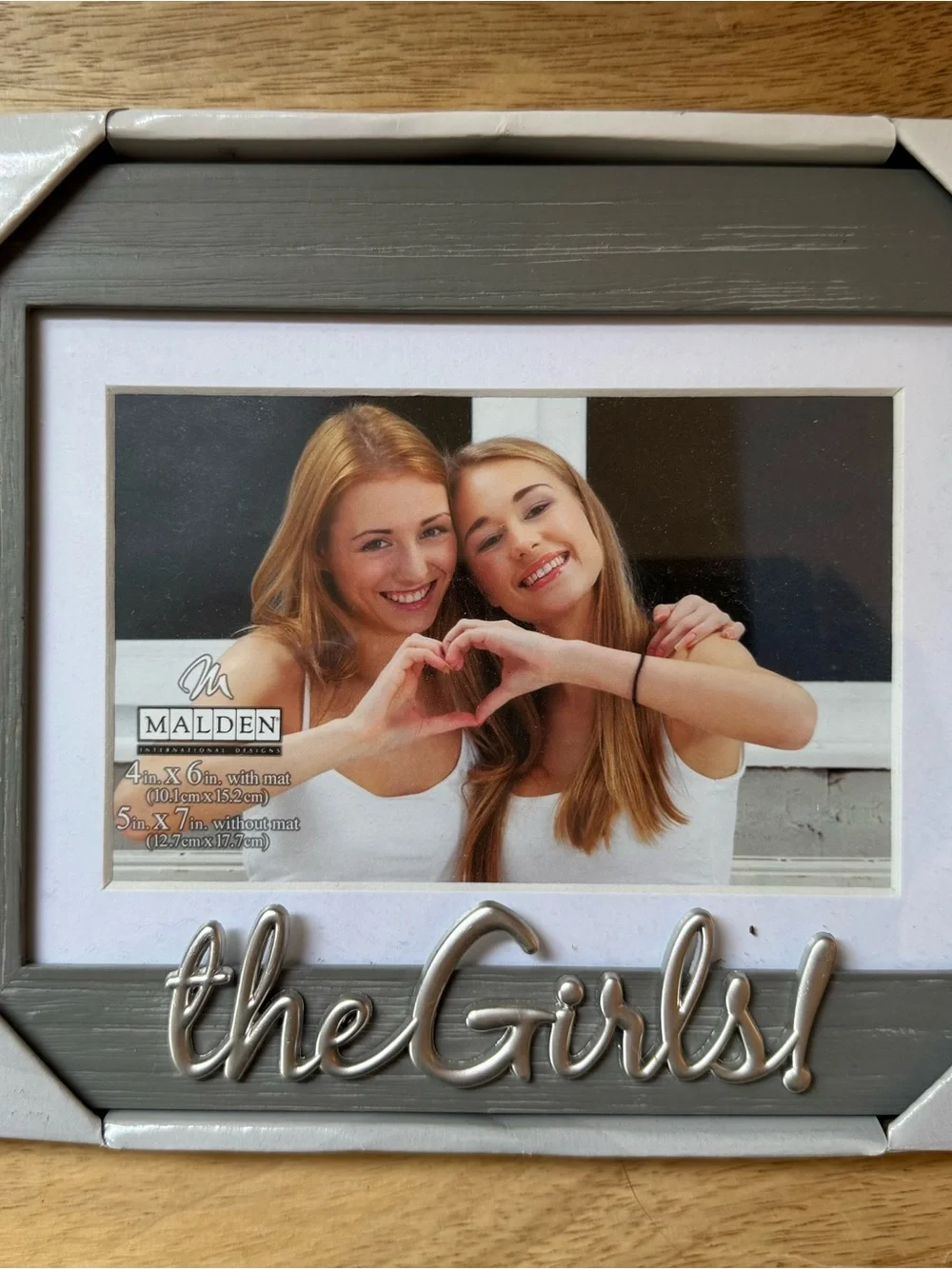 Malden Gray Frame with Silver 
